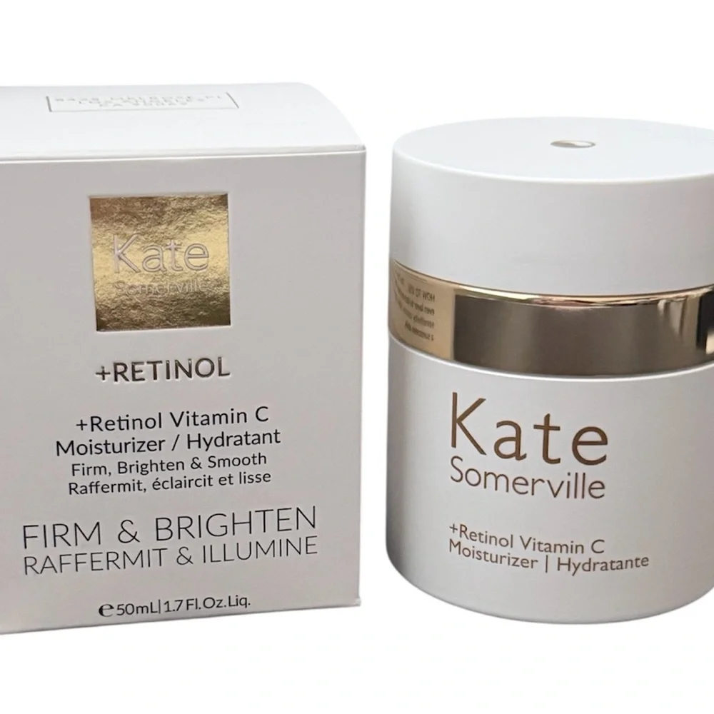 Kate Somerville +Retinol Vitamin C Moisturizer 1.7 oz BNIB Firm & Brighten - Picture 4 of 4